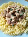 Vickys Creamy Chicken and Bacon Pasta, GF DF EF SF NF