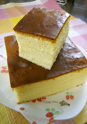 A picture of Easy! Super Thick Castella (No Need for a Tray).