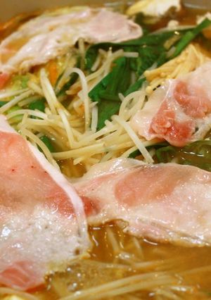 A picture of Kimchi Hotpot with Kimchi Stock.