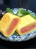 Tarako Tamagoyaki for your Bento or Appetizer
