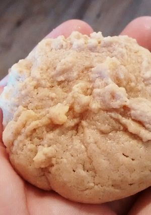 A picture of Not your grandma's peanut butter cookies.