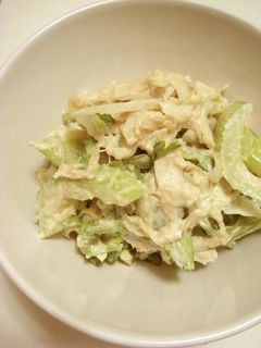 A picture of Onion, Celery and Tuna Salad.