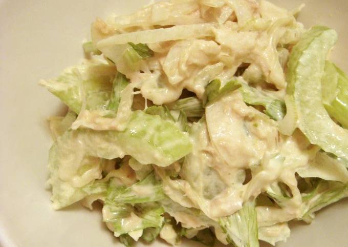 Recipe of Homemade Onion, Celery and Tuna Salad