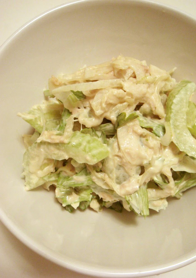 A picture of Onion, Celery and Tuna Salad.