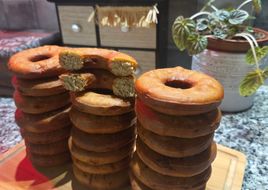 Rosquitas de Limón con Azúcar Mascabo (Sin Gluten)