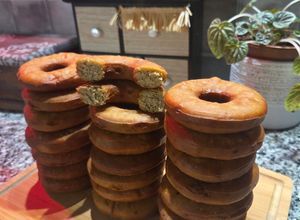 Una foto de Rosquitas de Limón con Azúcar Mascabo (Sin Gluten)