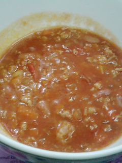 Foto resep sup babi kacang merah