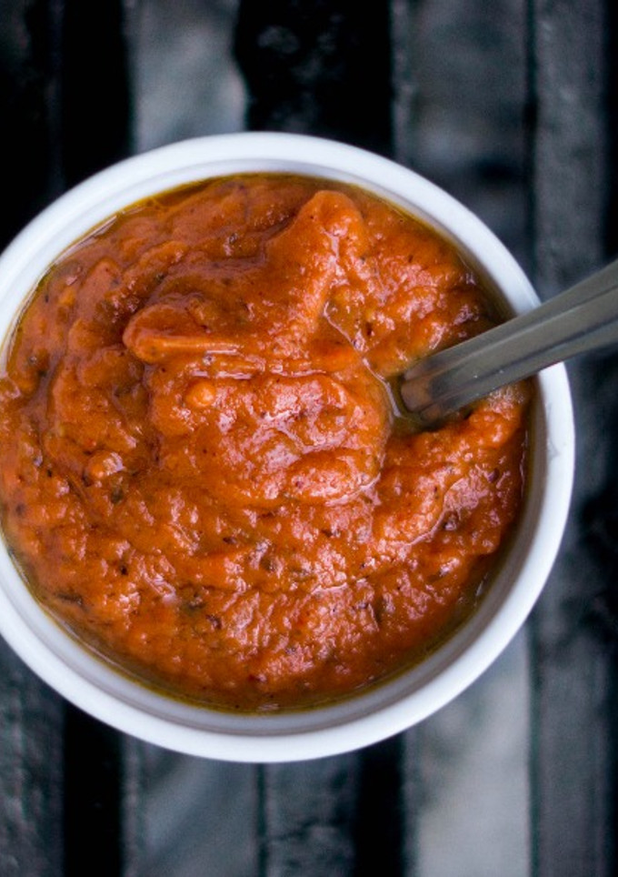 Una foto de Salsa de tomates a la parrilla