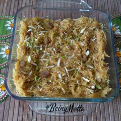 A picture of Sweet wheat sevaiyan.