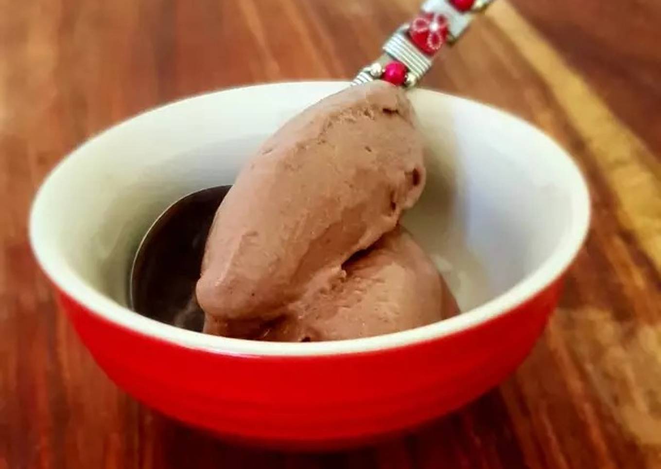 Chocolate banana ice cream