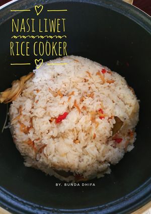 Foto resep Nasi Liwet Rice Cooker Simple