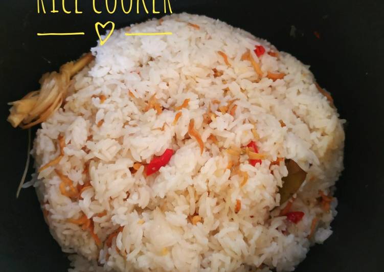 Nasi Liwet Rice Cooker Simple