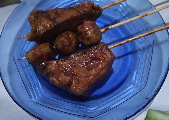 Resep Bakso Tahu Tusuk Bakar Oleh House Of Aryah Cookpad