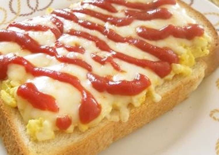 How to Make Perfect Pizza-style Mayo Egg Toast