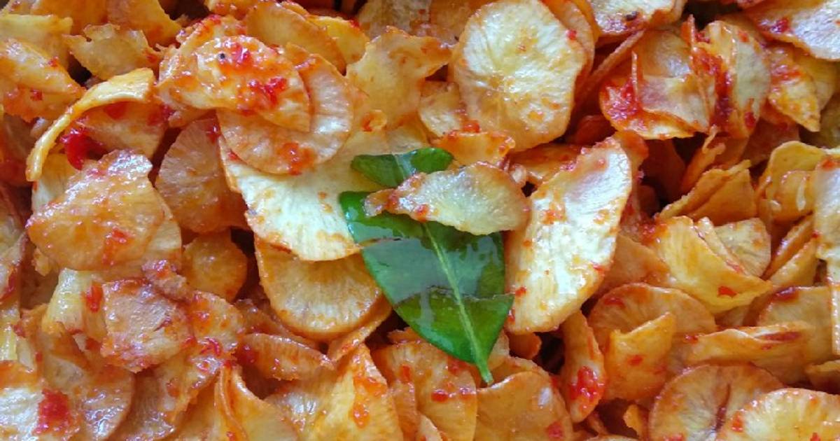 30 Resep Keripik Singkong Pedas Daun Jeruk Enak Dan Sederhana Cookpad