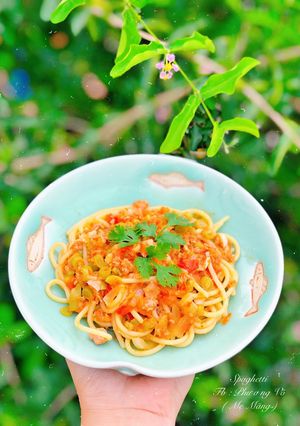 Hình của món Spaghetti Phiên Bản Ăn Dặm.