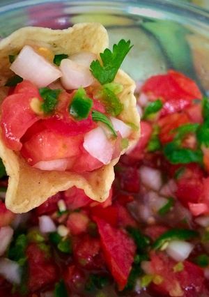 A picture of Pico De Gallo.