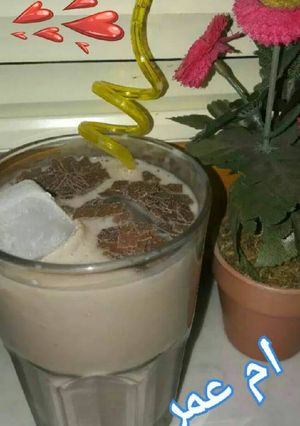 صورة لوصفة عصير موز بالدانيت🍌
