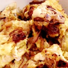 A picture of Bakkwa omelet.
