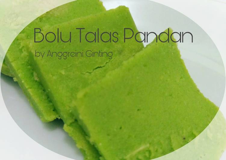 Resep Bolu Talas Pandan yang Lezat Sekali