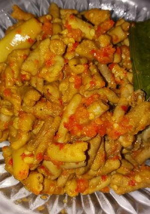 Foto resep Usus Pedas Nyinyir