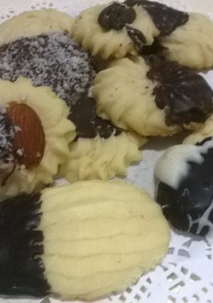 Una foto de Masas Secas con manga (igual a las de confiteria)