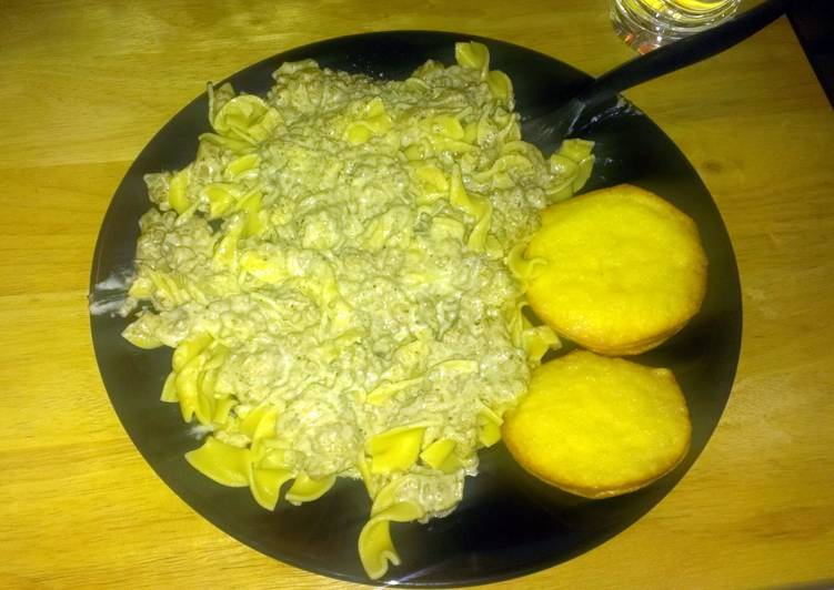 Homemade Beef Stroganoff