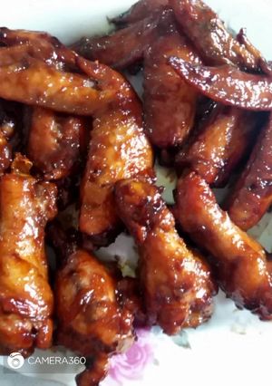Foto resep Spicy chiken wing simple(goreng)