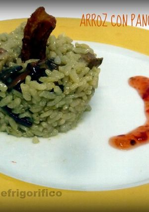 Foto principal de Arroz con panceta fresca y niscalos