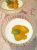 Almond Tofu with Loquat Seeds