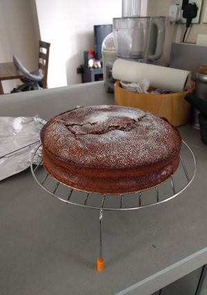 A picture of Chocolate Imadepasta Cake.