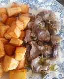 Mollejas de pollo