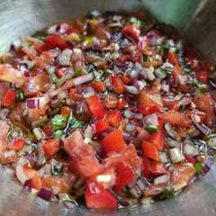 A picture of Salsa criolla.