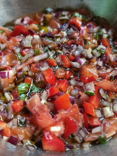 Una foto de Salsa criolla