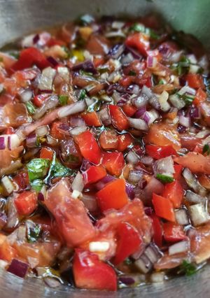 Una foto de Salsa criolla