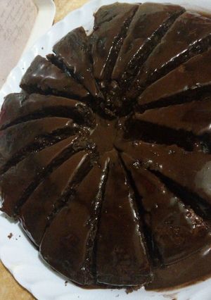 صورة لوصفة كاتو بصوص الشوكولاتة