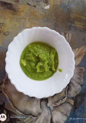 A picture of Guava dhaniya chutney.