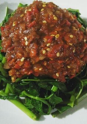 Foto resep Rujak Kangkung