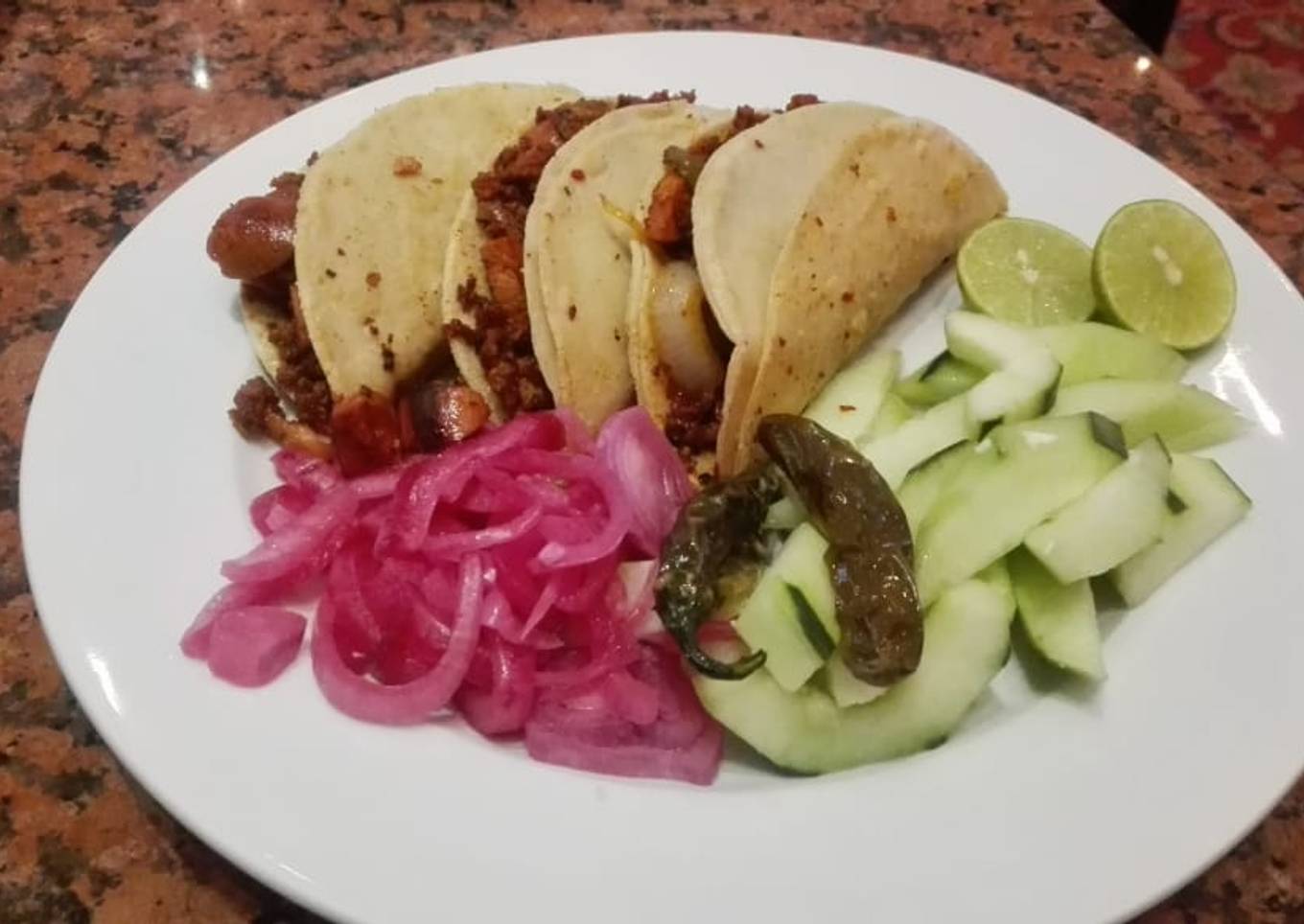 Tacos de dizcada. Sinaloa