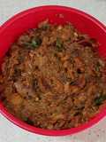 Mashed brinjal gravy