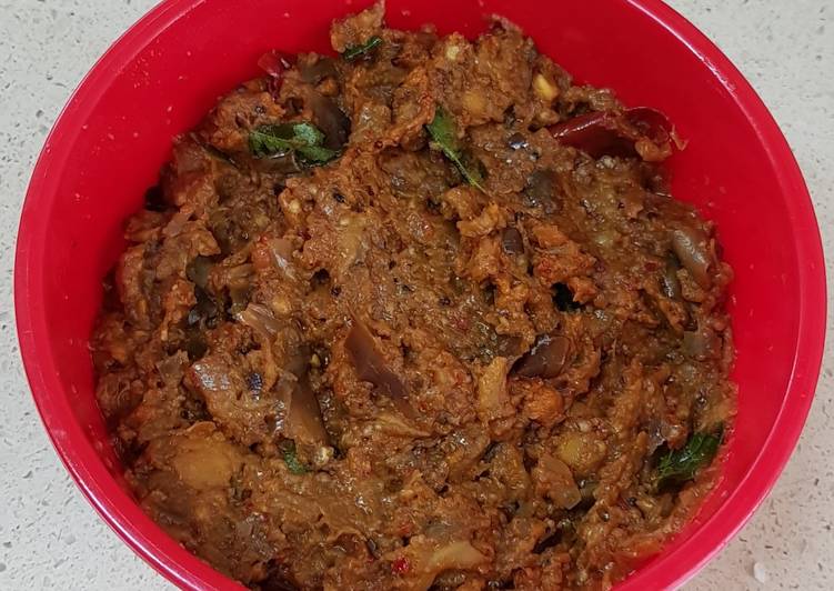 Easiest Way to Prepare Perfect Mashed brinjal gravy