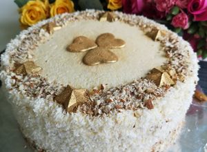 O poză a rețetei Tort Raffaello.