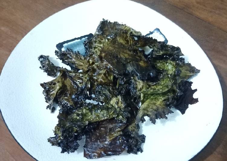 Proses memasak # 4 Kale Chips, Bikin Ngiler
