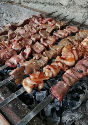 عکسی از دستور جگر سیخی