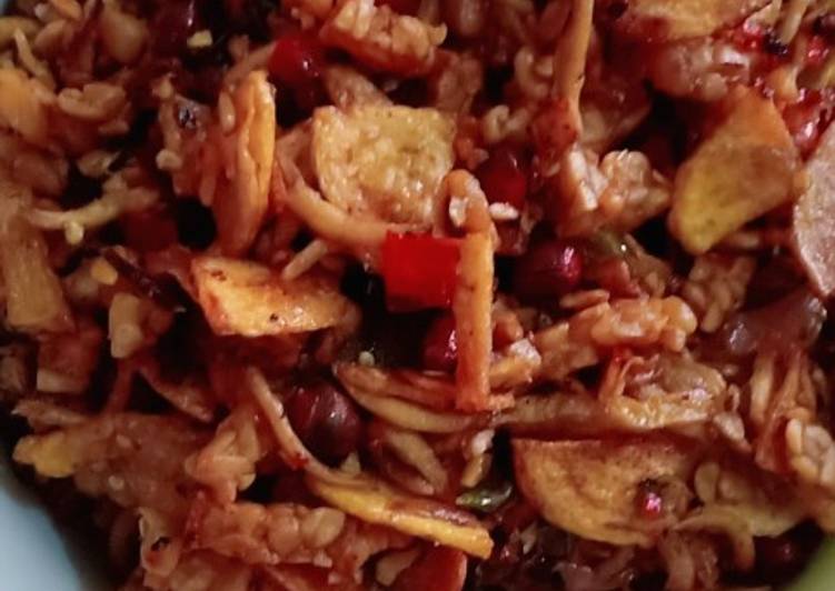 Cara Membuat Kering K2T2 (kentang,kacang,tempe,teri) yang Enak