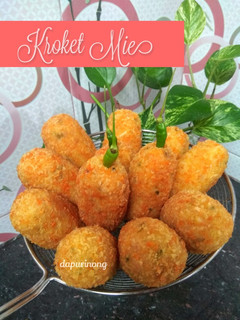 Foto resep Kroket Mie