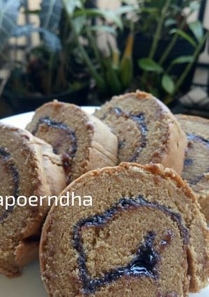 Foto resep Bolu gulung coklat filling blueberry
