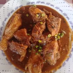 A picture of Chicken wet fry.