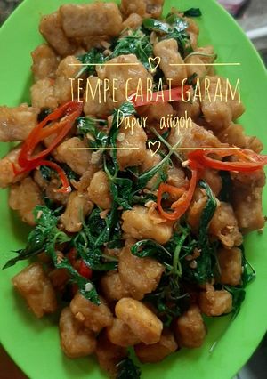 Foto resep Tempe Cabai Garam
