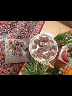 عکسی از دستور 😋 کاپ کیک شکلاتی خیس 😋